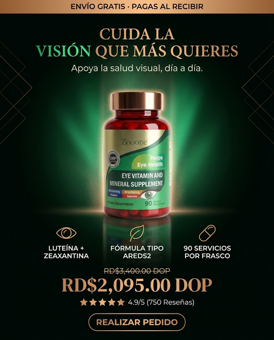 Zooone Vita Eyes – Vitamina para la Vista y Fatiga Visual