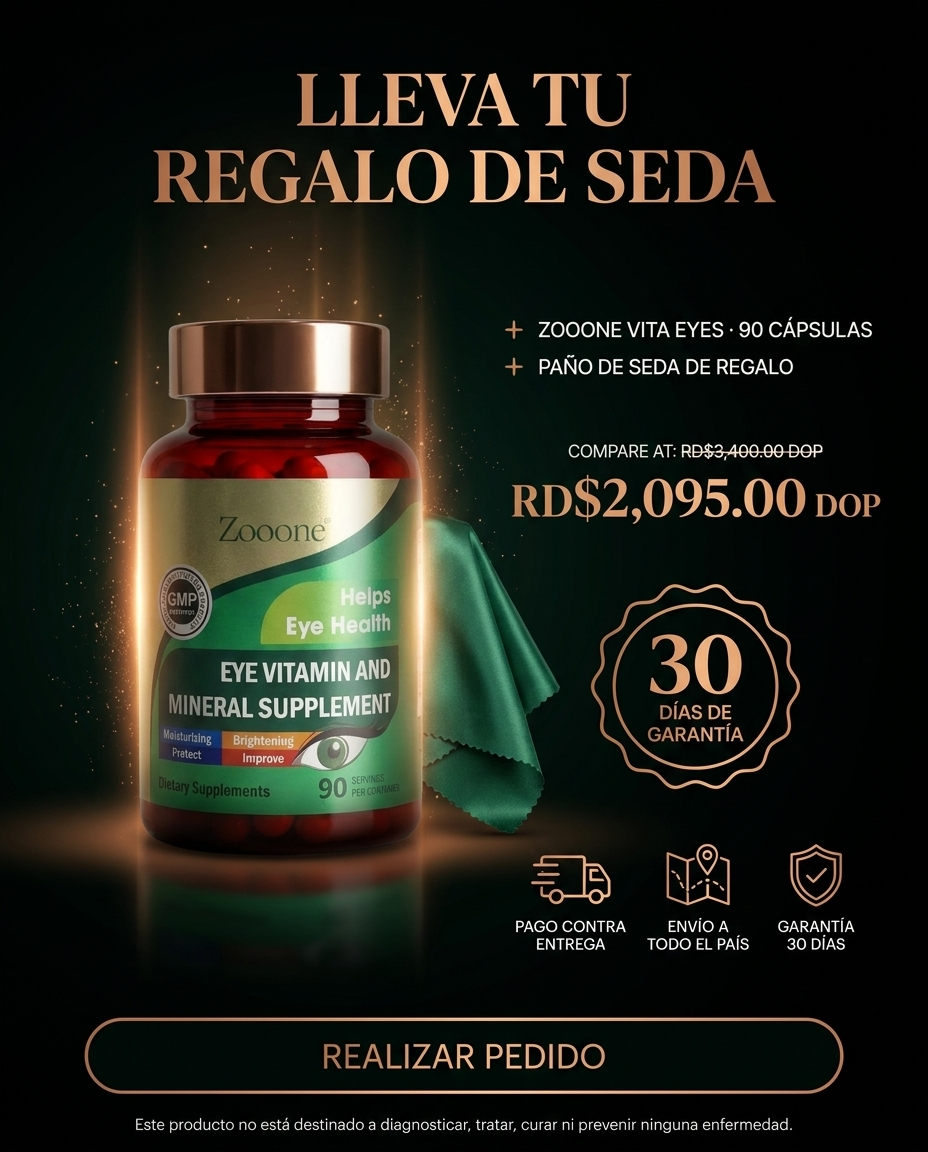 Zooone Vita Eyes – Vitamina para la Vista y Fatiga Visual