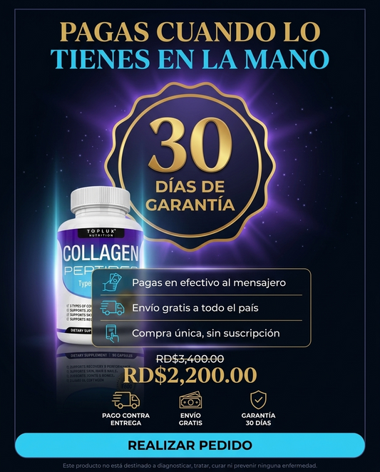 Toplux Colágeno Completo para Después de los 40