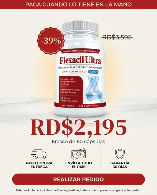 Flexacil Ultra — Lubricación Articular Diaria