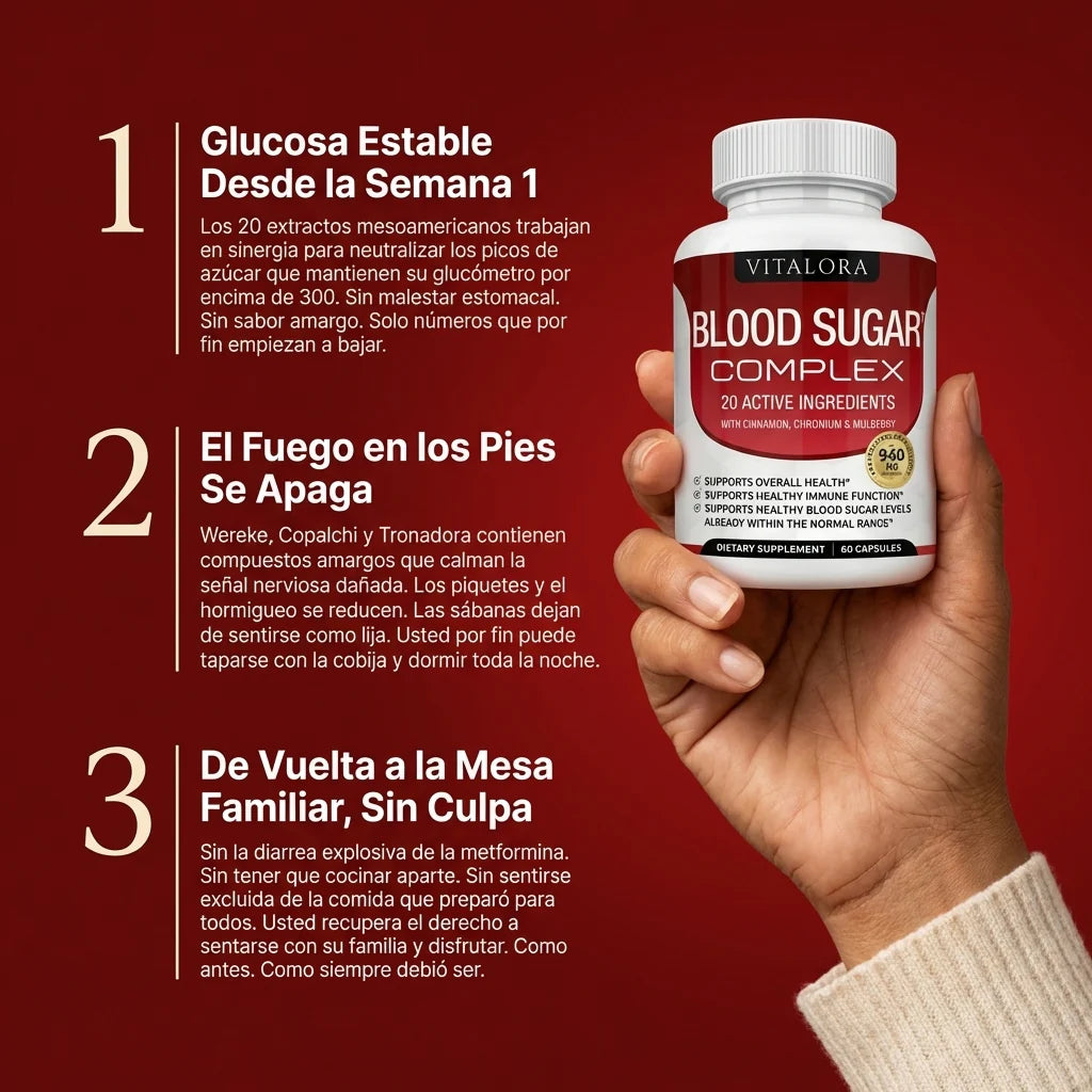 Vitals™: El Complejo de 20 Hierbas Para La Glucosa