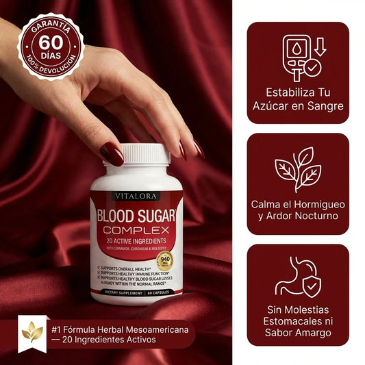 Vitals™: El Complejo de 20 Hierbas Para La Glucosa