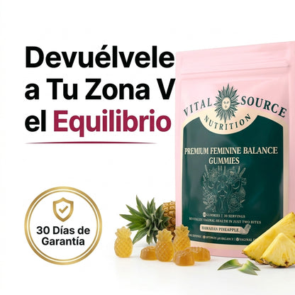 Vitals™: Gomitas Probióticas para tu Zona V