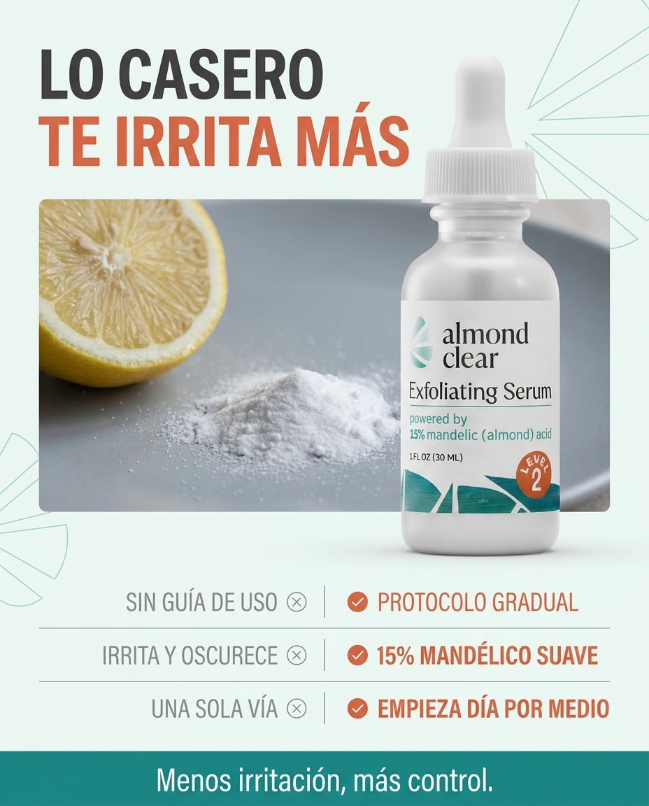 Almond Clear - Serum Aclarador de Zonas Oscuras