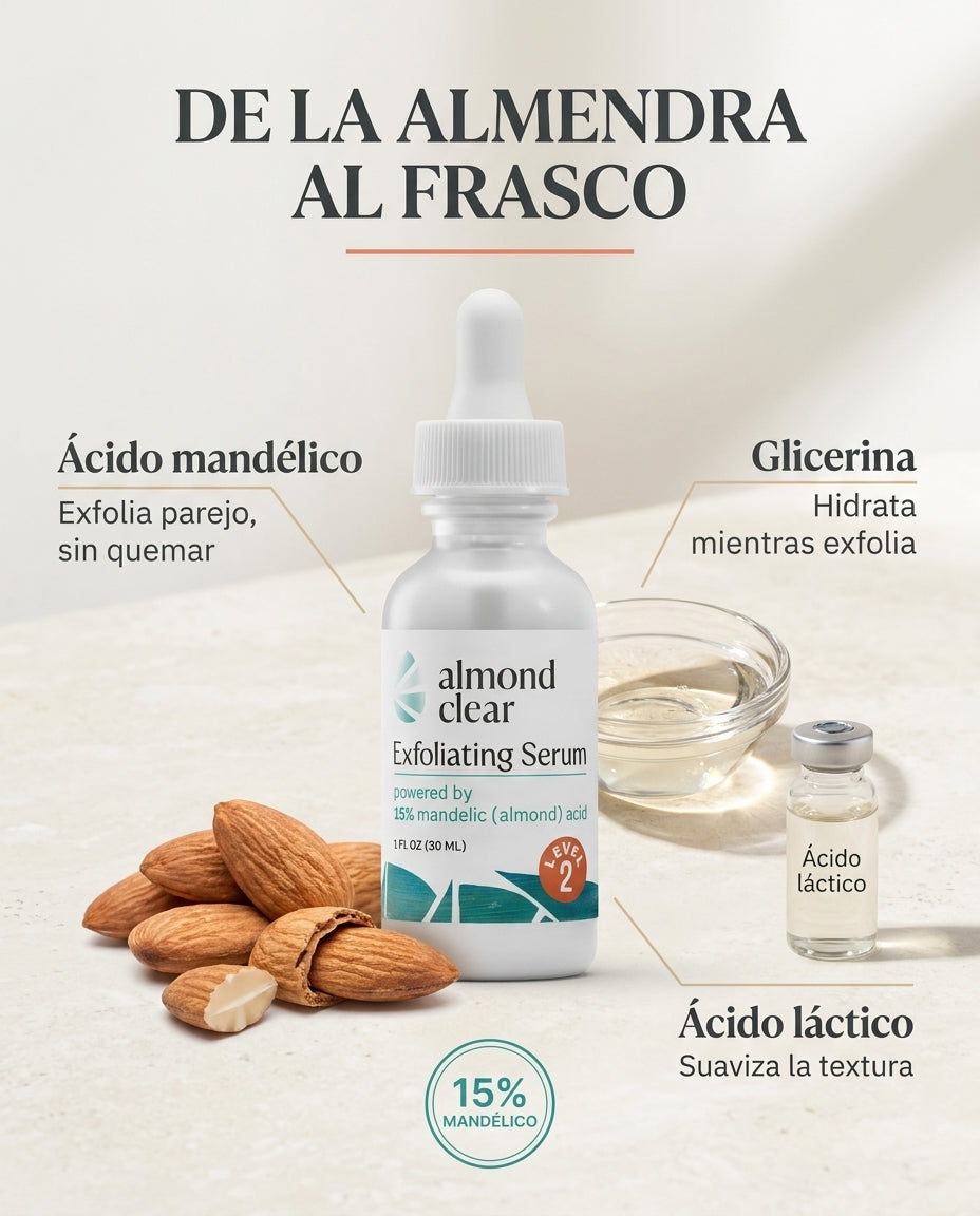 Almond Clear - Serum Aclarador de Zonas Oscuras