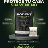 SoFyre Repelente de Roedores — 12 Sobres