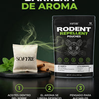 SoFyre Repelente de Roedores — 12 Sobres