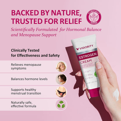 Vitals™: Crema con Estrógenos Para Menopausia