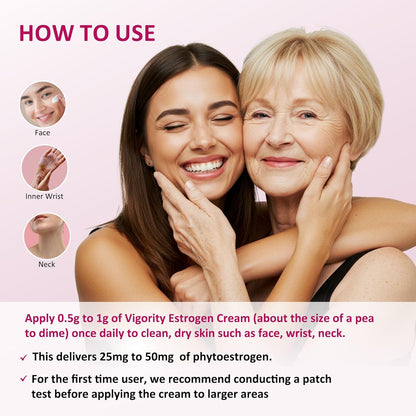 Vitals™: Crema con Estrógenos Para Menopausia