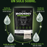 SoFyre Repelente de Roedores — 12 Sobres