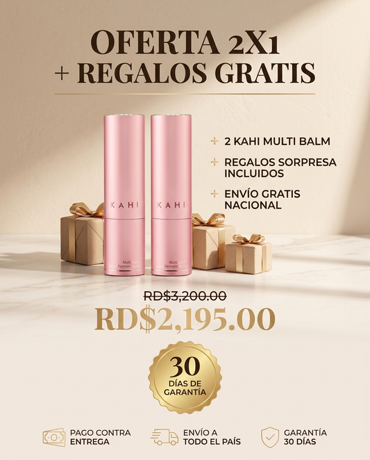 2x1 KAHI Multi Balm — El Bioestimulante Sin Agujas