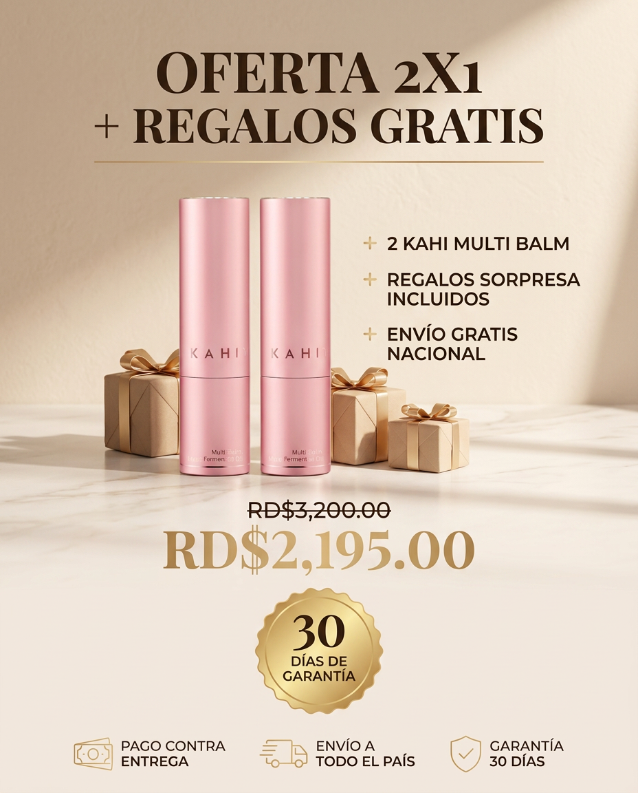 2x1 KAHI Multi Balm — El Bioestimulante Sin Agujas