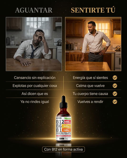 2x1 B12 Sublingual Para Energía Inmediata