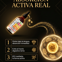 2x1 B12 Sublingual Para Energía Inmediata