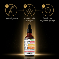 2x1 B12 Sublingual Para Energía Inmediata