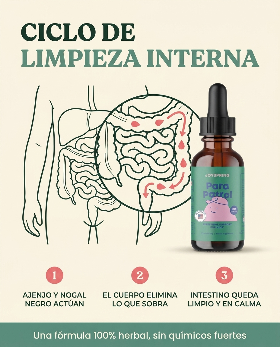 2x1 Soporte Intestinal Natural para Niños