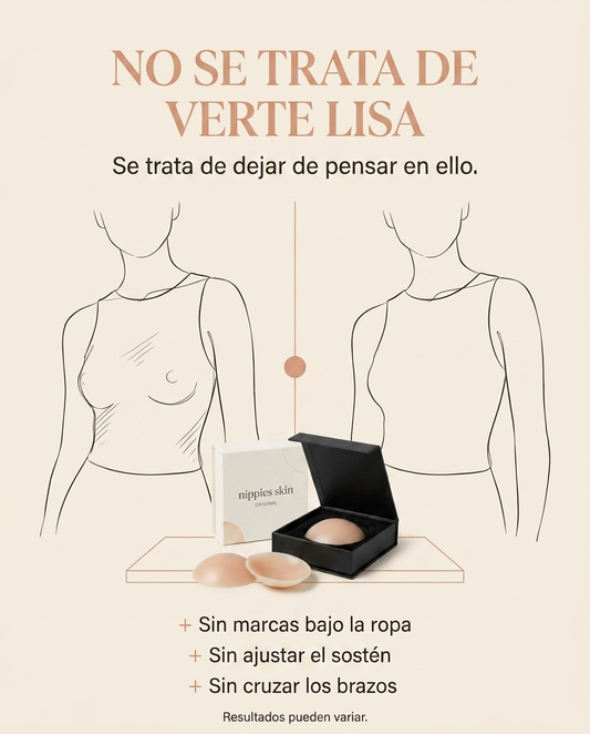 2x1 Nippies Skin: Parches de Silicona Invisibles