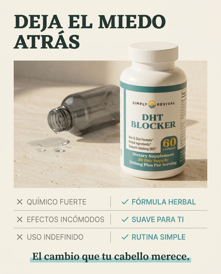 DHT Blocker: Cuidado para la Caída Capilar