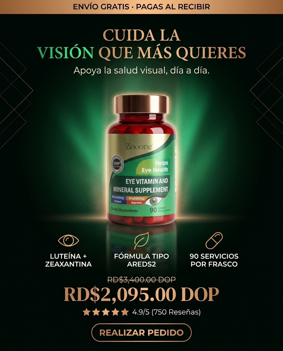 Zooone Vita Eyes – Vitamina para la Vista y Fatiga Visual