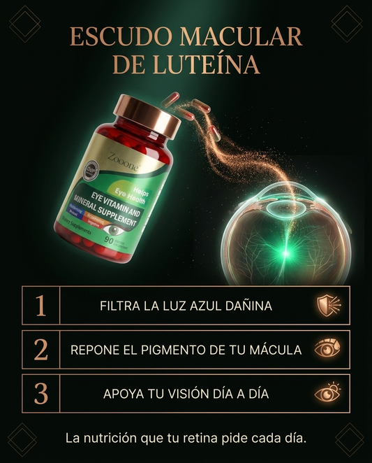 Zooone Vita Eyes – Vitamina para la Vista y Fatiga Visual