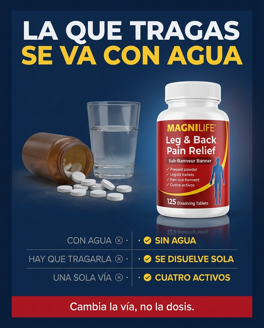 MagniLife Sublingual 4 — 4 activos que se disuelven bajo la lengua · 125 tabletas