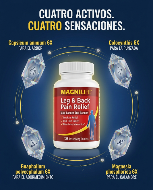 MagniLife Sublingual 4 — 4 activos que se disuelven bajo la lengua · 125 tabletas