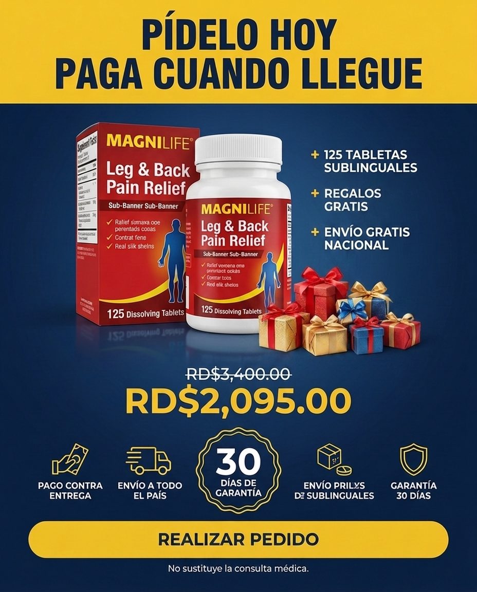 MagniLife Sublingual 4 — 4 activos que se disuelven bajo la lengua · 125 tabletas