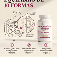 Magnesium Complex: Energía, Sueño y Digestión en Equilibrio