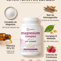 Magnesium Complex: Energía, Sueño y Digestión en Equilibrio