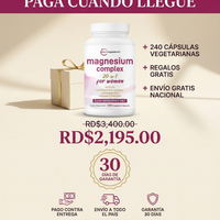 Magnesium Complex: Energía, Sueño y Digestión en Equilibrio