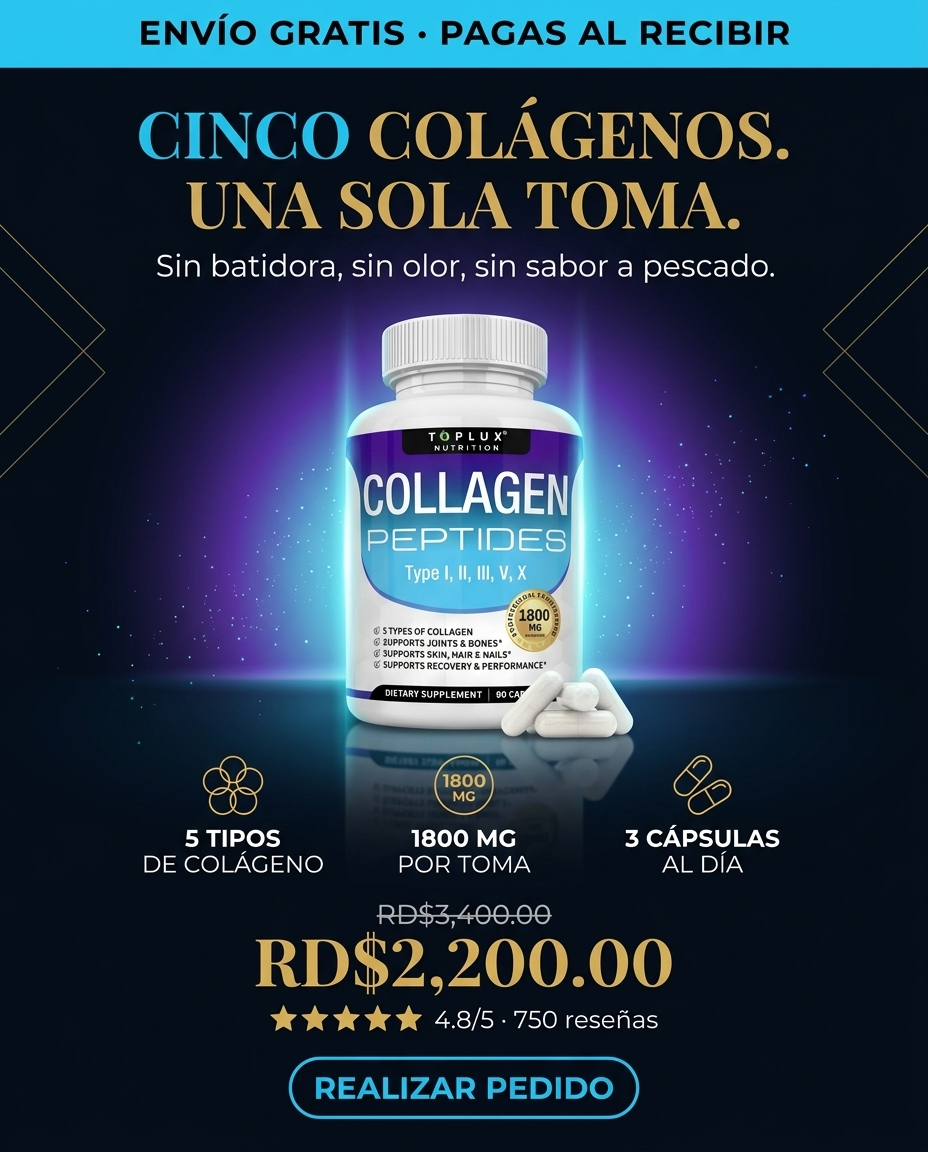 Toplux Colágeno Completo para Después de los 40