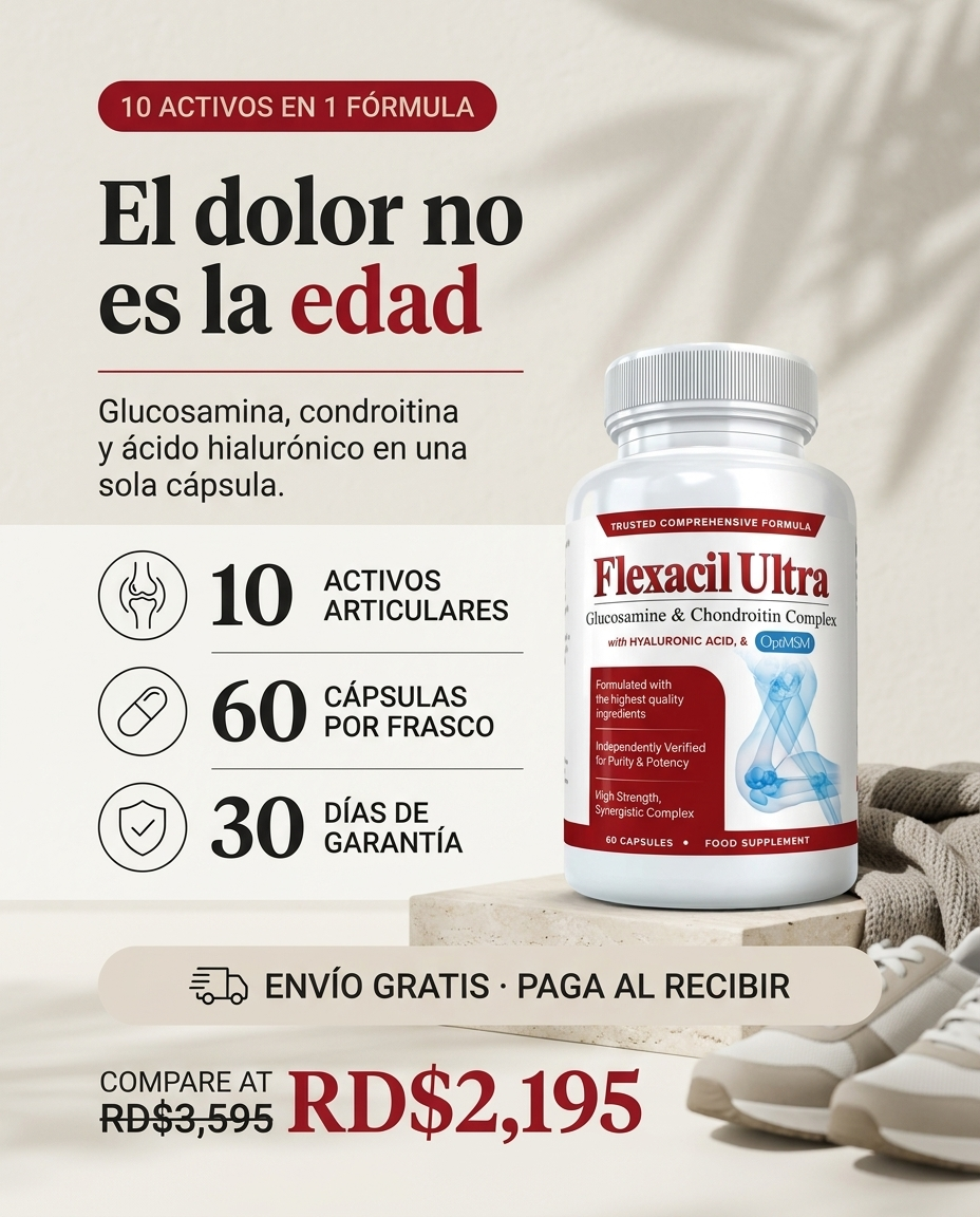 Flexacil Ultra — Lubricación Articular Diaria